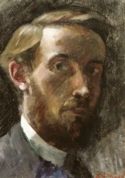 Grafika Edouard Vuillard : Autoportrait à l'Age de 21 ans, 1889* Art|De 1 000 Pièces