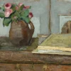 Grafika Kids Edouard Vuillard : La palette de l'Artiste et un Vase avec des Roses, 1898*Enfant Art|Dès 6 Ans : 50 À 100 Pièces