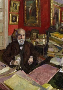 Grafika Kids Edouard Vuillard : Théodore Duret, 1912*Enfant Art|Dès 6 Ans : 50 À 100 Pièces