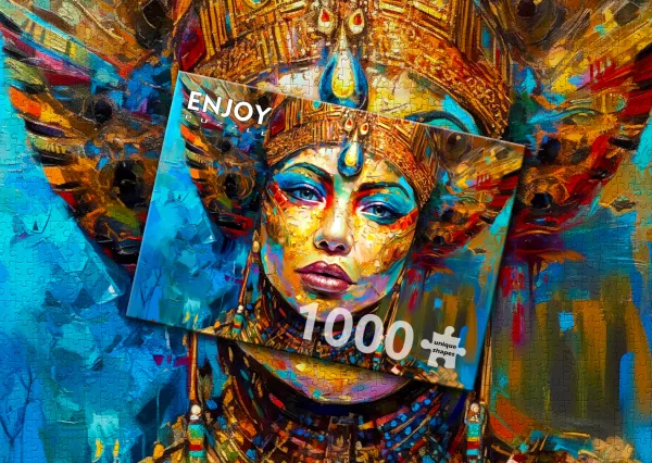 Enjoy Puzzle Empress of Colors*Femme Hommes Et Femmes|De 1 000 Pièces