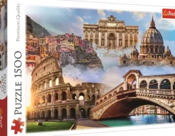 Trefl Endroits Préférés : Italie* De 1 500 Pièces|De 1 500 Pièces
