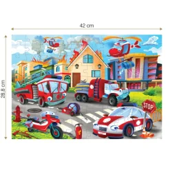 Roovi Engins de Pompiers*Enfant Voitures, Motos Et Camions|Pompiers, Police, Secours
