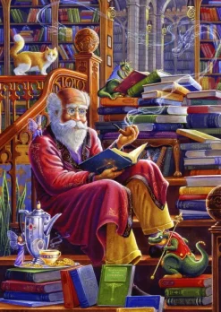 Bluebird Puzzle Evening Pleasures*Femme Puzzles Pour Enfants|Rétros Et Nostalgie