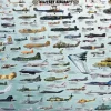 Eurographics Evolution des avions de guerre* De 2 000 Pièces|De 2 000 Pièces