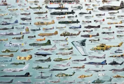 Eurographics Evolution des avions de guerre* De 2 000 Pièces|De 2 000 Pièces