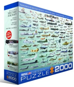 Eurographics Evolution des avions de guerre* De 2 000 Pièces|De 2 000 Pièces
