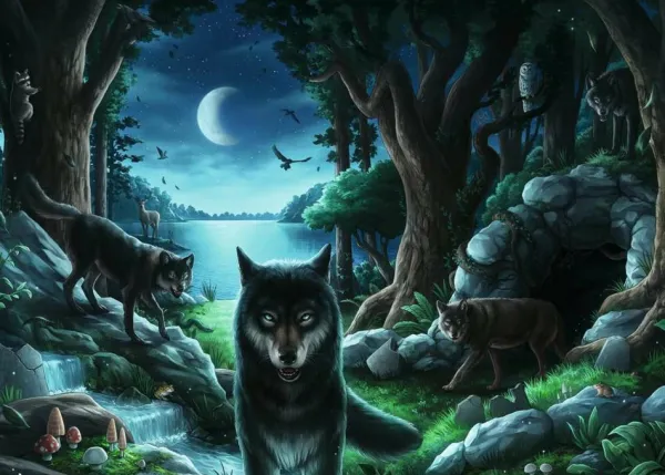 Ravensburger Exit Puzzle - Histoires de Loups* Loups|De 500 À 999 Pièces