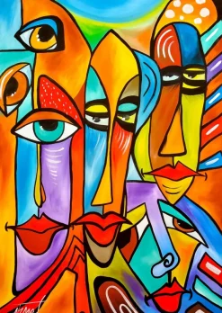 Enjoy Puzzle Faces*Femme Déco Et Objets|Hommes Et Femmes