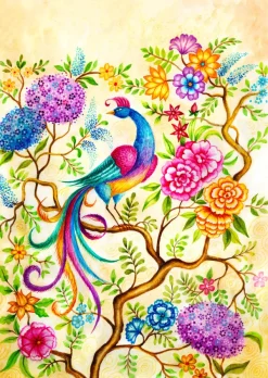 Enjoy Puzzle Fairy Tale Bird* Oiseaux|Forêts, Fleurs Et Jardins