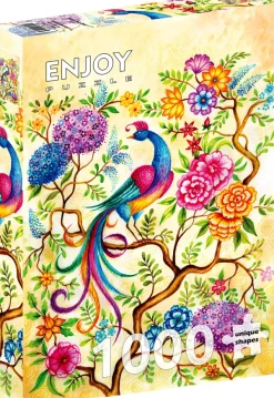 Enjoy Puzzle Fairy Tale Bird* Oiseaux|Forêts, Fleurs Et Jardins