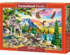 Castorland Famille de loups et Aigles* Oiseaux|Loups