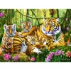 Trefl Famille de Tigres* Animaux Sauvages|De 500 À 999 Pièces