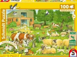 Schmidt Spiele Familles d'Animaux à la Ferme* Animaux De La Ferme|De 1 000 Pièces