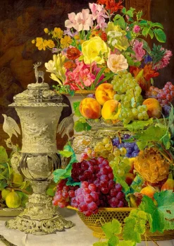 Enjoy Puzzle Ferdinand Georg Waldmuller : Nature morte aux fruits* Art|De 1 000 Pièces