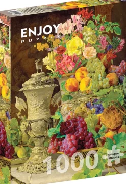 Enjoy Puzzle Ferdinand Georg Waldmuller : Nature morte aux fruits* Art|De 1 000 Pièces