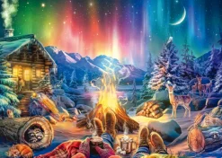 Schmidt Spiele Feu de Camp sous les Étoiles* Animaux De La Forêt|Cottages Et Châlets