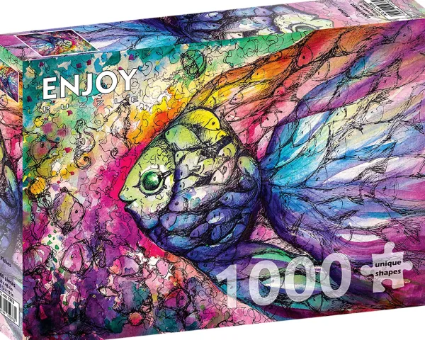Enjoy Puzzle Fishes* Animaux Marins|Déco Et Objets