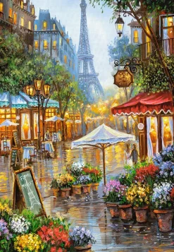 Castorland Fleurs de Printemps à Paris* Villes Et Villages|Monuments