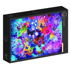 Grafika Fleurs et Papillons Colorés* Forêts, Fleurs Et Jardins|De 500 À 999 Pièces