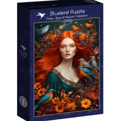 Bluebird Puzzle Flora - Soul of Nature Collection*Femme Oiseaux|Hommes Et Femmes
