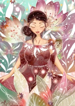 Grafika Floraison*Femme Hommes Et Femmes|Forêts, Fleurs Et Jardins