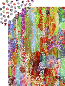 Enjoy Puzzle Floral Curtain* Forêts, Fleurs Et Jardins|Art