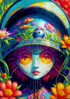 Enjoy Puzzle Floral Warrior*Femme Hommes Et Femmes|Forêts, Fleurs Et Jardins