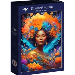Bluebird Puzzle Flower Power*Femme Hommes Et Femmes|Forêts, Fleurs Et Jardins
