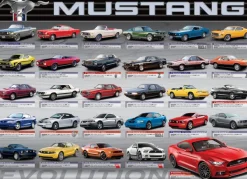 Eurographics Ford Mustang Evolution* Voitures, Motos Et Camions|États-Unis Et Canada