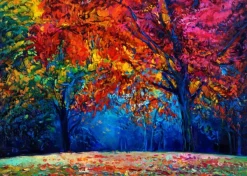 Grafika Forêt d'Automne* Forêts, Fleurs Et Jardins|Art