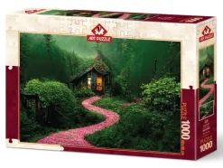 Art Puzzle Forêt Profonde*Femme Zen Et Bien Être|Cottages Et Châlets