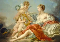 Grafika Kids François Boucher : Allégorie de la musique, 1764*Enfant Art|Dès 6 Ans : 50 À 100 Pièces