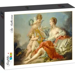 Grafika Kids François Boucher : Allégorie de la musique, 1764*Enfant Art|Dès 6 Ans : 50 À 100 Pièces
