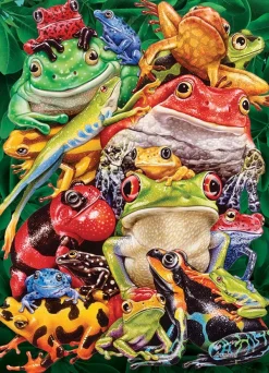 Cobble Hill Frog Business* Animaux De La Forêt|De 1 000 Pièces