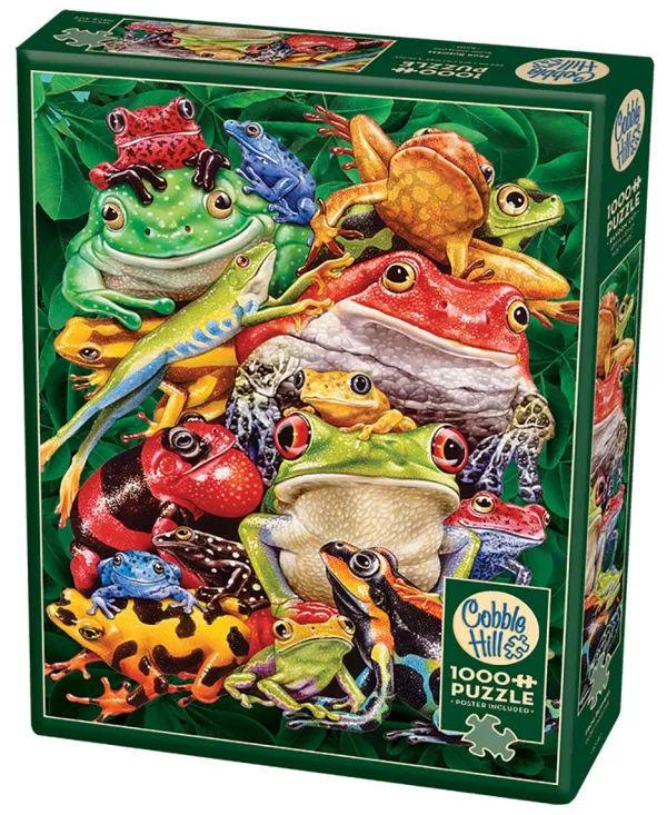 Cobble Hill Frog Business* Animaux De La Forêt|De 1 000 Pièces