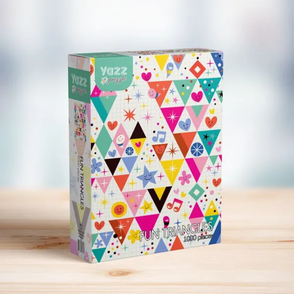 Yazz Fun Triangles* Déco Et Objets|De 1 000 Pièces