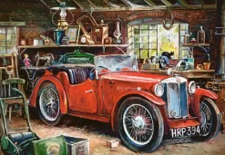 Castorland Garage Vintage* Voitures, Motos Et Camions|Rétros Et Nostalgie