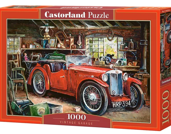 Castorland Garage Vintage* Voitures, Motos Et Camions|Rétros Et Nostalgie