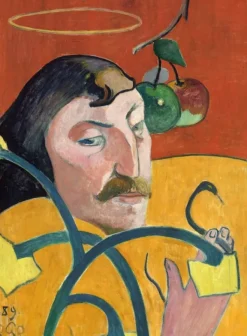 Grafika Gauguin Paul - Paul Gauguin : Autoportrait, 1889* De 2 000 Pièces|De 2 000 Pièces