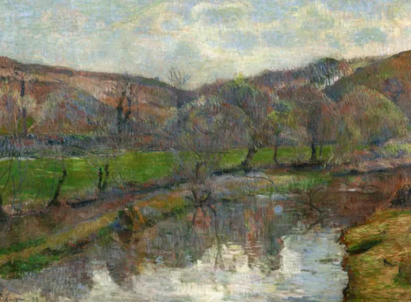 Grafika Gauguin Paul - Paul Gauguin : Paysage Breton, 1888* De 2 000 Pièces|De 2 000 Pièces