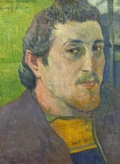 Grafika Gauguin Paul - Paul Gauguin : Autoportrait Dédicacé à Carrière, 1888-1889* De 2 000 Pièces|De 2 000 Pièces
