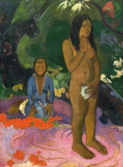 Grafika Gauguin Paul - Paul Gauguin : Parau na te Varua ino (Mots du Diable), 1892* De 2 000 Pièces|De 2 000 Pièces