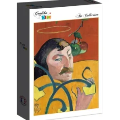 Grafika Kids Gauguin Paul - Paul Gauguin : Autoportrait, 1889*Enfant Art|Dès 6 Ans : 50 À 100 Pièces