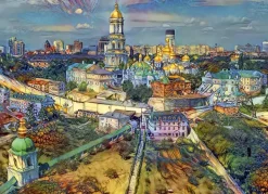 Bluebird Puzzle Gavidia Pedro - Kiev, Ukraine* Autres Pays D'Europe|Villes Et Villages