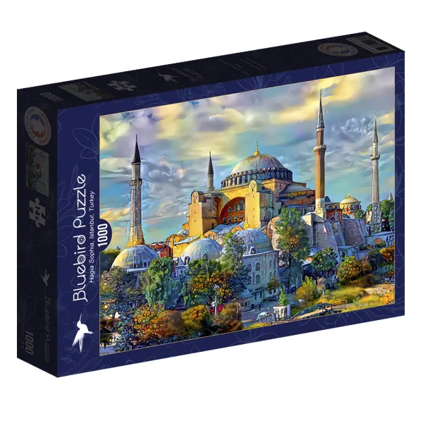 Bluebird Puzzle Gavidia Pedro - Hagia Sophia, Istanbul, Turkey* Autres Pays D'Europe|Monuments