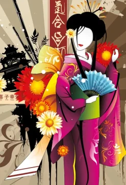 Magnolia Geisha*Femme Japon|Hommes Et Femmes