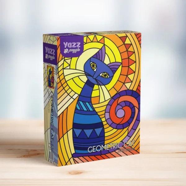 Yazz Geometric Cat* Châteaux Et Palaces|De 1 000 Pièces