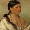 Grafika Kids George Catlin : Femme Aigle - Shawano, 1830*Enfant Art|Dès 6 Ans : 50 À 100 Pièces