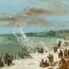 Grafika George Catlin : Portage Autour des chutes de Niagara à Table Rock, 1847-1848* De 2 000 Pièces|De 2 000 Pièces