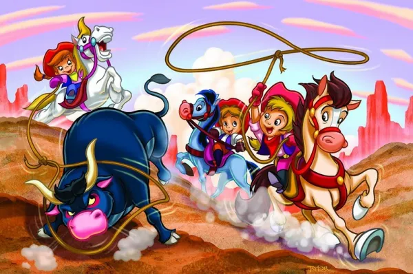 Eurographics Girl Power - Cowgirls*Enfant Dès 6 Ans : 50 À 100 Pièces|À Partir De 6 Ans